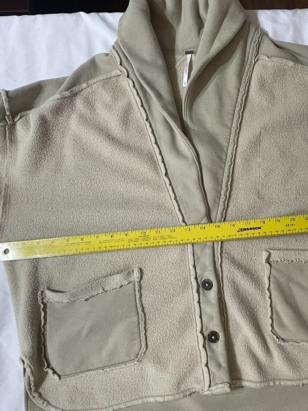 Free People Shacket, Button Front with Pickets, size XS - Picture 12 of 13